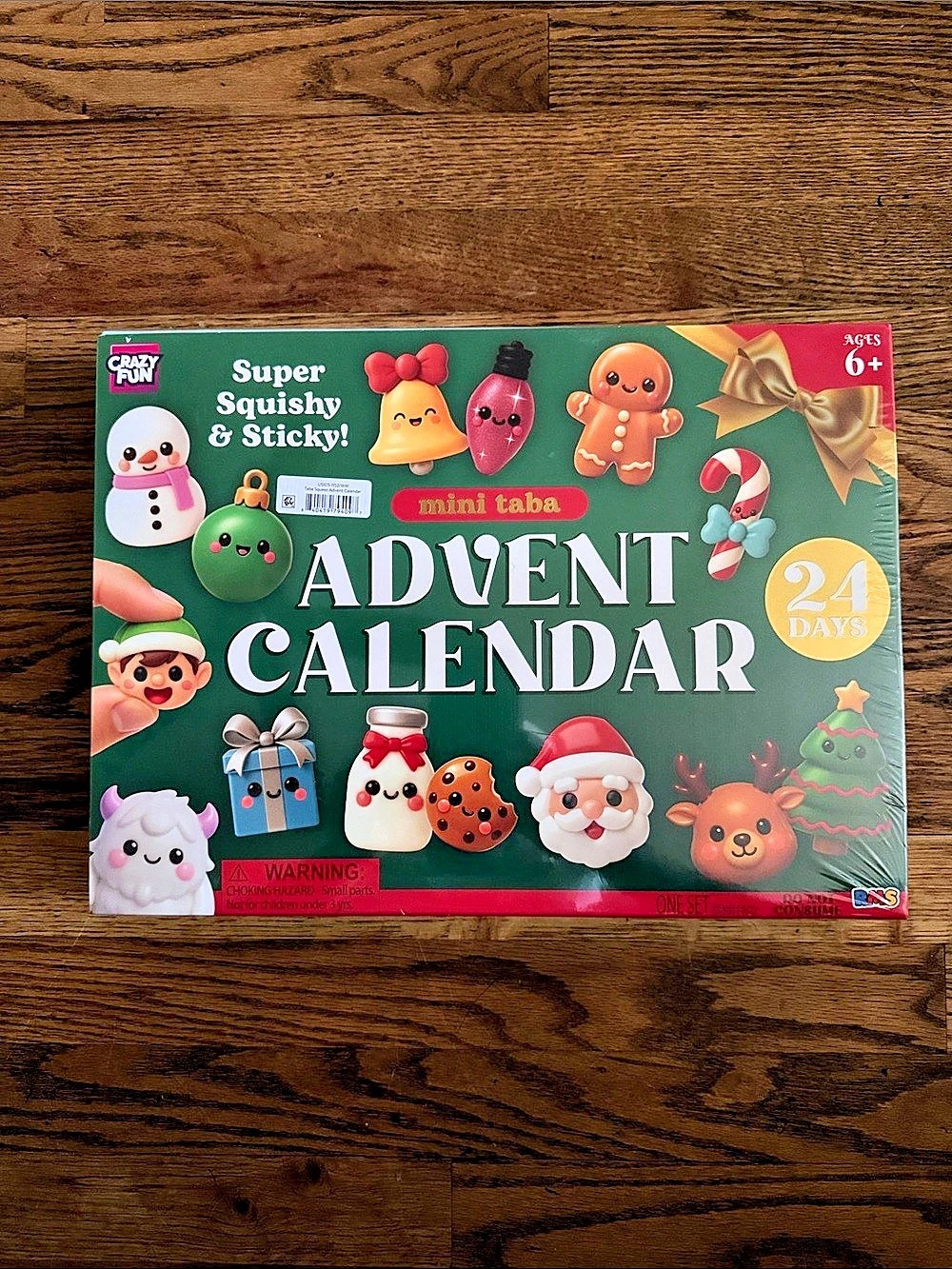 RMS Crazy Fun Mini Taba Advent Calendar 24-Day Squishy Calendar